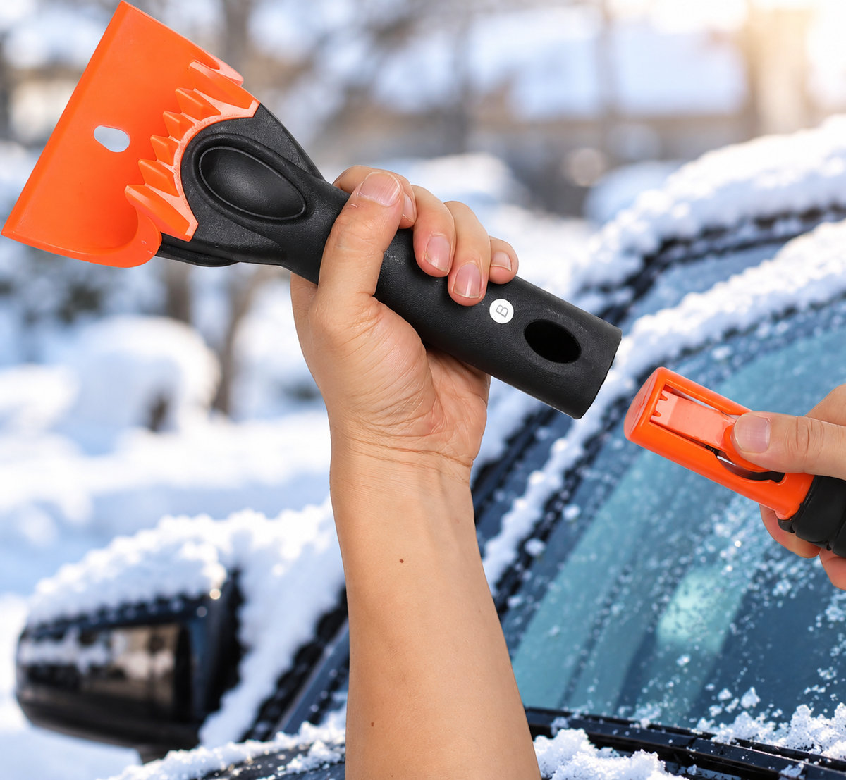 Extendable Snow Brush & Ice Scraper