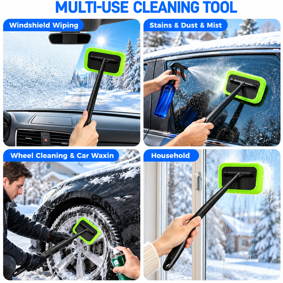 Interior Windshield Cleaning Tool