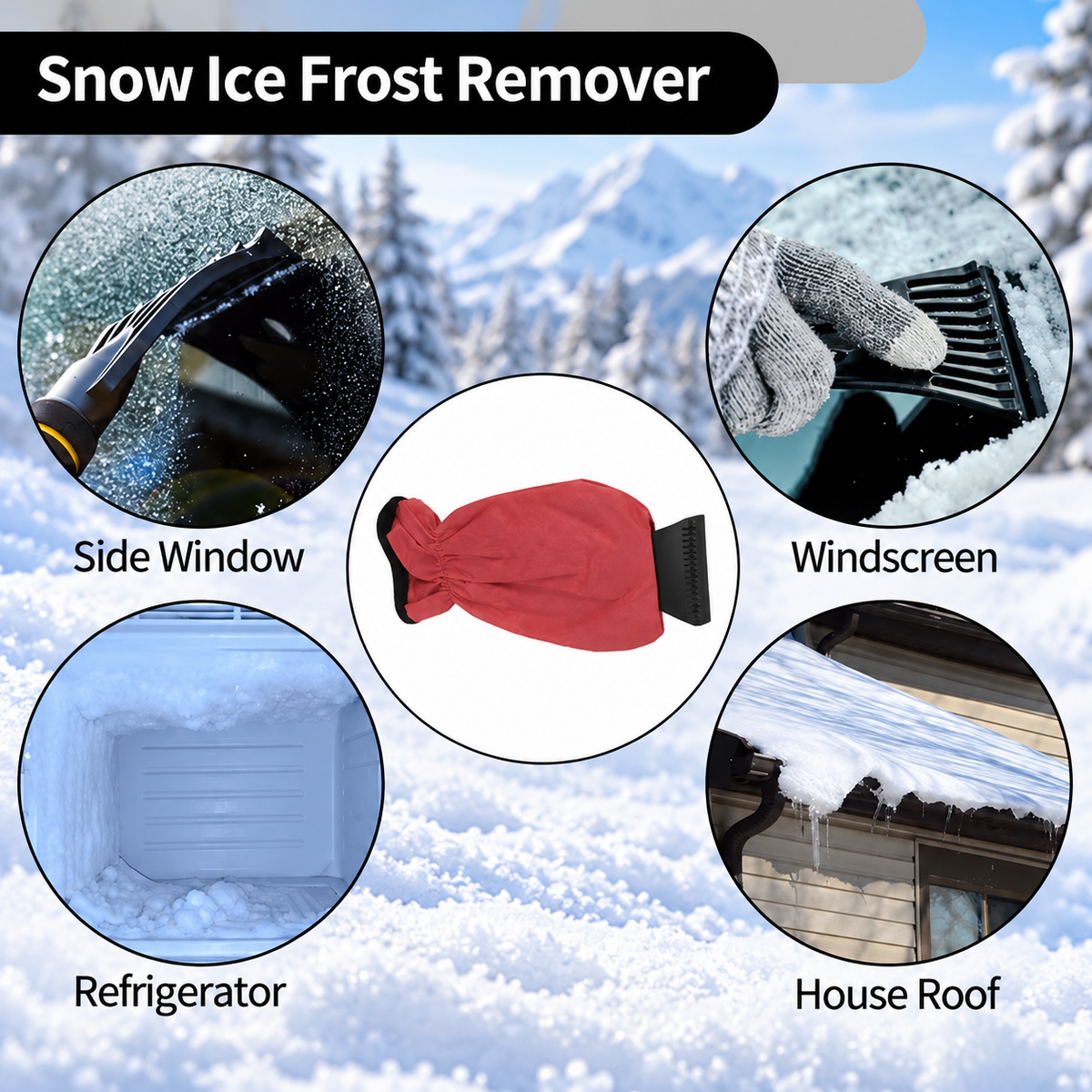 Insulated Ice Scraper Glove