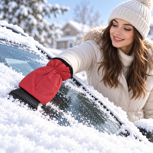 Insulated Ice Scraper Glove