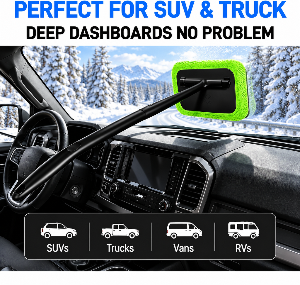 Interior Windshield Cleaning Tool
